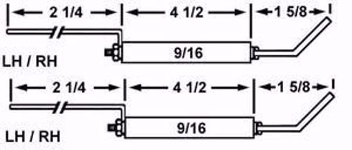 Picture of Crown21190 DUCANE CD 36 - 2 PACK OF ELECTRODES Replaces Westwood E5-100, E5-100-2pk