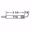 Picture of Crown 20780-02 SET OF REPLACEMENT ELECTRODES FOR CARLIN 100-301CRD Replaces Westwood E5-100, E5-100-2pk
