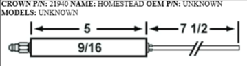 Picture of CROWN21940 HOMESTEAD ELECTRODE Replaces Westwood E5-100, E5-100-2pk