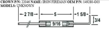 Picture of IRON FIREMAN ELECTRODE