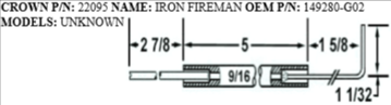 Picture of IRON FIREMAN ELECTRODE