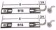 Picture of CROWN22083 SET OF IRON FIREMAN ELECTRODES FOR CI 22 Replaces Westwood E5-100, E5-100-2pk