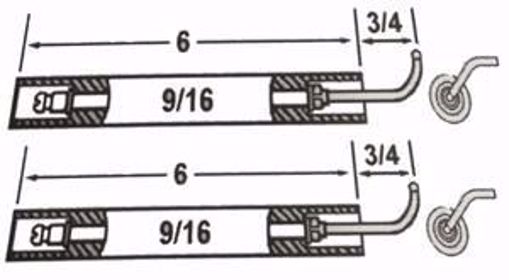 Picture of SET OF IRON FIREMAN ELECTRODES FOR CI 22