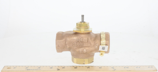 Picture of 1 INCH NPT 3-WAY MIXING GLOBE VALVE 14CV BRONZE BODY