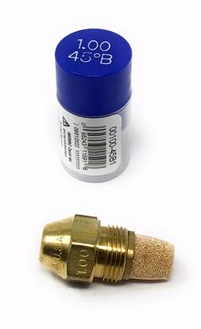 Picture of 00100-45B1 Delavan 1.00 GPH 45° B Solid  Cone Oil Burner Nozzle 
10045B Solid Cone Nozzle