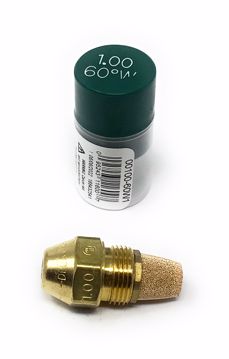 Picture of 00100-60W1 Delavan 1.00 GPH 60° W Semi Solid  Cone Oil Burner Nozzle 10060W SemiSolid Cone Nozzle