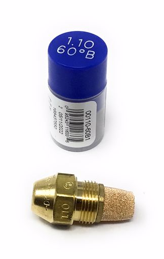 Picture of 00110-60B1 Delavan 1.10 GPH 60° B Solid Cone Oil Burner Nozzle 11060B Solid Cone Nozzle