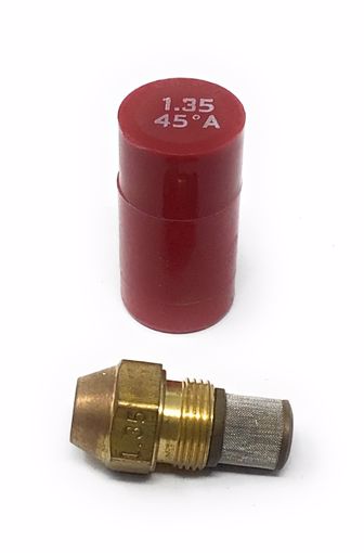 Picture of 00135-45A1 DELAVAN 1.35 GALLON 45 DEGREE HOLLOW NOZZLE