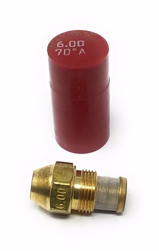 Picture of DELAVAN 6.00 GPH 70° A HOLLOW CONE NOZZLE W/ MESH STRAINER