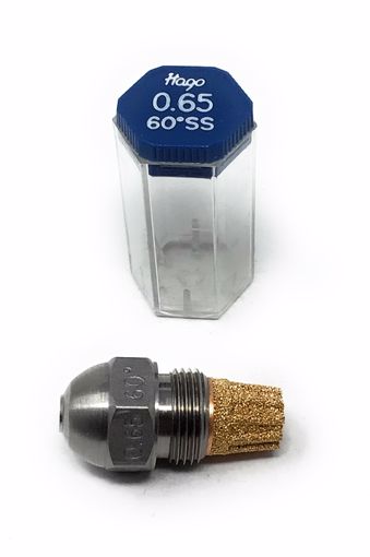 Picture of HAGO .65 GAL 60° SS SEMI SOLID NOZZLE (6560SS)