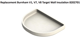 Picture of BURNHAM V1, V7, V8 TARGET WALL INSULATION 8202701