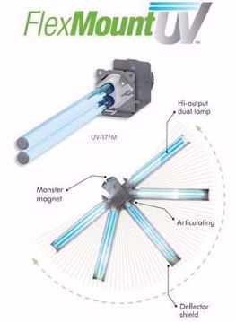 Picture of 46630113 UV-13FM 13" UVC Flex Mount UV 24v Air Purifier