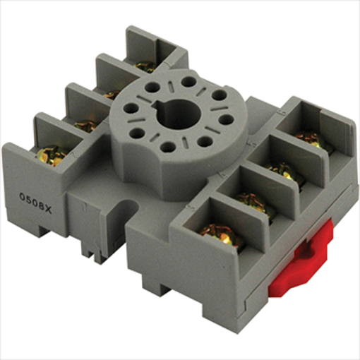 Picture of ACS-8 RELAY SOCKETS: 8-PIN OCTAL PLUG-IN BASE LOCATING