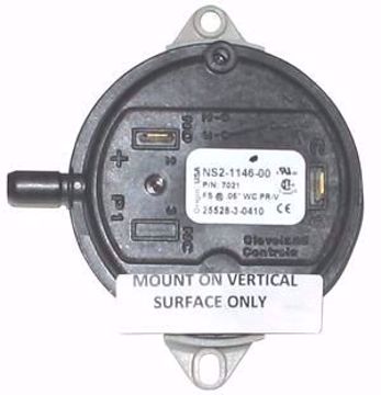 Picture of 12500 AIR PRESSURE SWITCH RANGE: 0.5 W.C