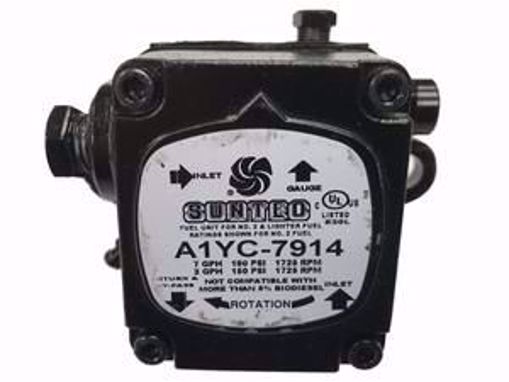 Picture of A1YC-7914 Suntec A1YC-7914 Single Stage Fuel Oil Pump RPM 1725, GPH 7, PSI 100