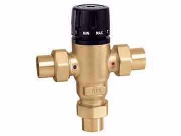 Picture of 521509A Caleffi 521509A 3/4 Sweat 3-Way Thermostatic Mixing Valve 80°-150°F