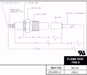 Picture of AUBURN FRS-3 (13044), MAXON 27634 IGNITOR