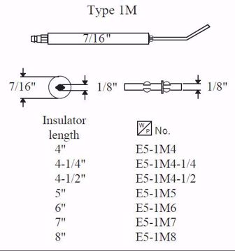 Picture of TYPE 1M ELECTRODE, 4-1/4