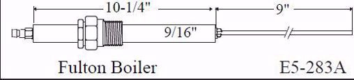 Picture of REF# 283A FULTON BOILER ELECTRODE