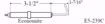 Picture of ECONOMITE Flame Rod Assembly replaces Midco 523450, 52-3450