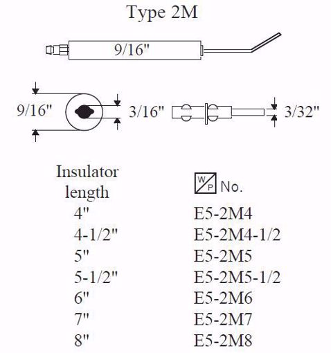 Picture of TYPE 2M ELECTRODE, 5, 2 PACK