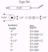 Picture of E5-3M6-2PK WESTWOOD TYPE 3M ELECTRODE, 6"