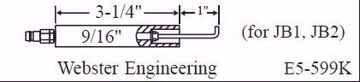 Picture of WEBSTER ENG. ELECTRODE FOR JB1, JB2