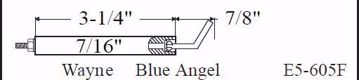 Picture of WAYNE BLUE ANGEL ELECTRODE