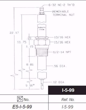 Picture of REF # I-5-992 AUBURN ELECTRODE