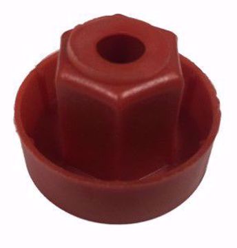 Picture of NYLO-FLEX END PIECE, FOR 5/16 SHAFT, RED