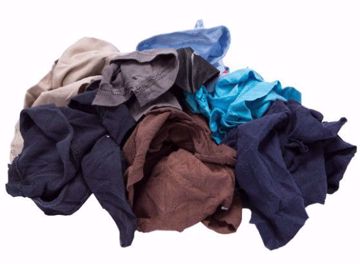 Picture of POLO RAGS (MIXED COLORS), 5 LB. BOX