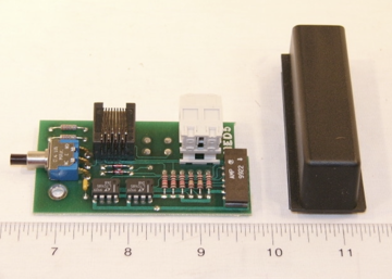 Picture of DAUGHTER BOARD WITH LOCAL RESET SWITCH, DISPLAY OUTPUT AND C