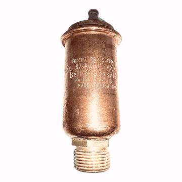 Picture of 113021 Bell & Gossett 113021 87 Automatic Air Vent 1/2" FPT or 3/4" MPT NPT 150 PSI Max