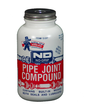 Picture of 12-207 NO-DRIP PIPE JOINT COMPOUND 1 PT. CONTAINERS