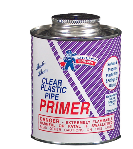 Picture of 12-814 PLASTI-KLEEN CLEAR PIPE PRIMER