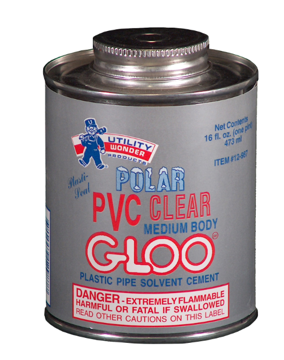 Picture of 12-987 PLASTI-SEAL POLAR PVC CLEAR GLOO