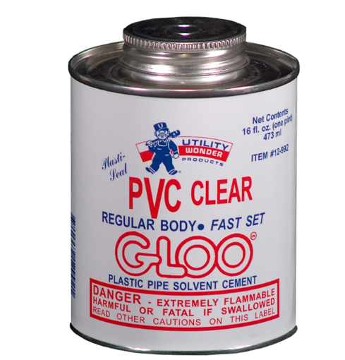 Picture of 12-990 PLASTI-SEAL PVC REGULAR CLEAR GLOO