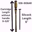 Picture of 108-906AR 6 INCH LEGEND T-550 ORIGINAL-FIT CARTRIDGE AND STEM ASSEMBLY
