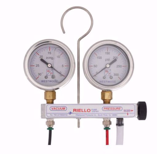 Picture of RIELLO PUMP TESTER LIQUID FILLED GAUGES WITH CASE