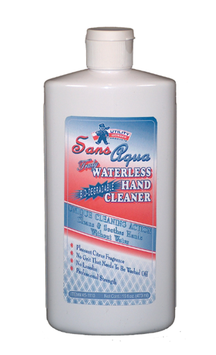 Picture of 45-1110 BIODEGRADABLE WATERLESS HAND CLEANER 16 OZ. CONTAINER