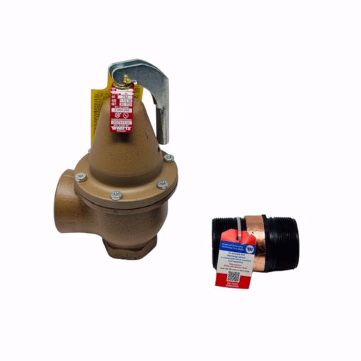 Picture of WATTS #740 RELIEF VALVE 1-1/2 X 2 IPS SET @ 30P