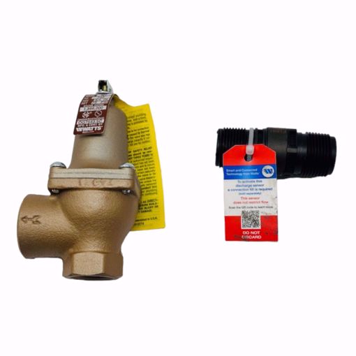 Picture of 0382456 WATTS 740 3/4 X 1 RELIEF VALVE SET AT 75 PSI
