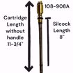 Picture of 108-908A LEGEND 8 INCH T-550 CARTRIDGE AND STEM ASSEMBLY