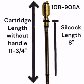 Picture of 108-908A LEGEND 8 INCH T-550 CARTRIDGE AND STEM ASSEMBLY