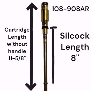 Picture of 108-908AR LEGEND 8 INCH LEGEND T-550 ORIGINAL-FIT CARTRIDGE AND STEM ASSEMBLY