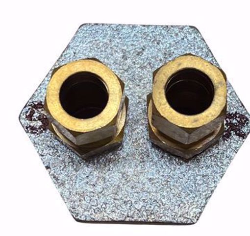 Picture of 1744004 2 X 1/2 DOUBLE TAP BUSHING WITH FITTINGS (DUPLE