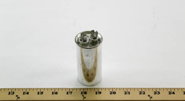 Picture of 25MFD 370V RND RUN CAPACITOR