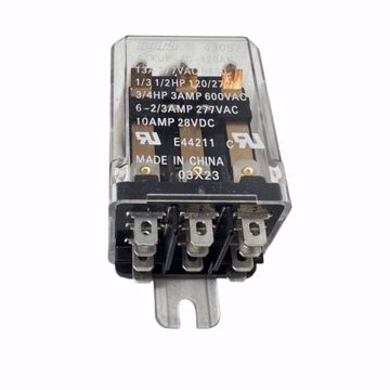 Picture of 43057 MARS 3PDT 120 VOLT COIL SOCKET RELAY - POWERFLAME