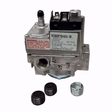 Picture of 720-474 Robertshaw 720-474 7200ERCS  24V Step Opening Standing Pilot Dual Natural Gas Valve