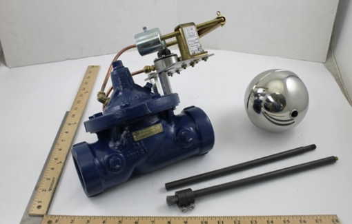 Picture of 2NPT GLOBE 300# PVC ROD & FLT